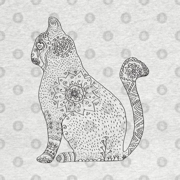 Mandala Cat by Manitarka